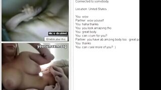 Slutty Cutie showing her curvy body on random web cam