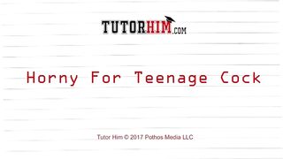 Tutor Decided She Was Turned On For Teens Cock CFNM