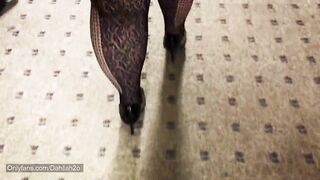 Showing off My New Fishnet Bdsm