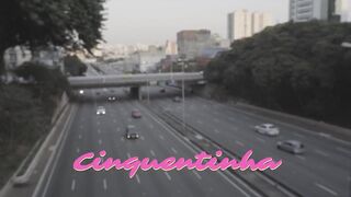 50tinha - Brazilian skank hispanic Babi fucks with huge dick