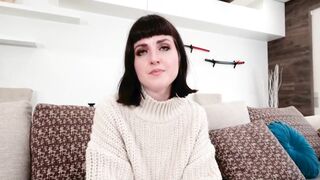 Jane Dove shows her natural boobies as well as her