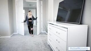 Lovers lead step daughter in 3 way