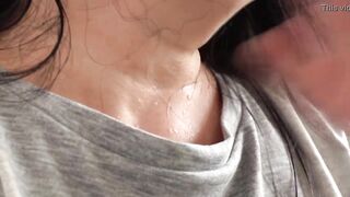 Ｈカップの五十路母 オイルマッサージで勃起してしまった息子のデカチンに発情　鮎川るい