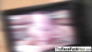 Veronika Radke gets face fuck
