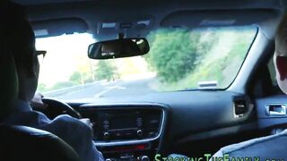 Stepmom MILF with huge titties ride penis