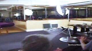 British blondes getting boned inside front of a crowd