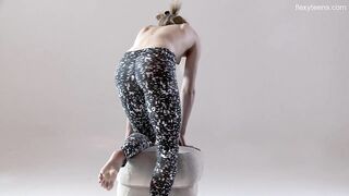 Russian goddess unshaved gymnast Rita Mochalkina