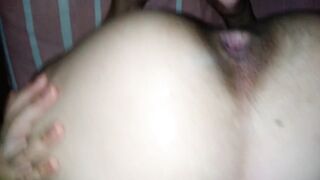 bbw mom slow anal sex and gaping asshole