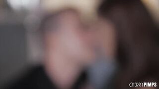 Thin Red Haired Masturbates Before A Hardcore Live Pounded