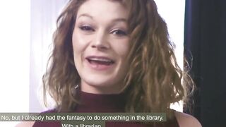CASTING FRANCAIS - Sensual Alice Tries Her Luck With Porn