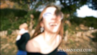 Bae Bae blows strangers penis for extra cash inside outdoors