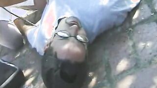 Nurse revives dude's tool with her mouth and snatch
