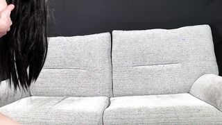 Filming performer goes further as she asks for real dick