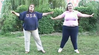 Massive ladies finger each other's pussies