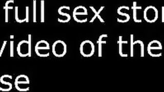 Stepbrother spies on sister masturbating