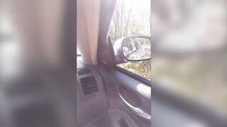Big Tit Cougar Blows Her Bf Into The Vehicle