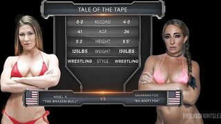 Ariel X Wrestling Savannah Fox Getting Butt And Cunt Eaten