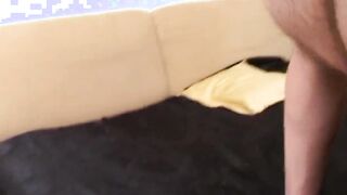 Dark Haired banged! inside an amateur gang bang