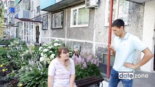 Beauty chubby milf into shorts gets screwed rough on first date