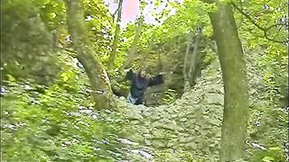 Kopftuch Schlampe into der Wildnis geschwaengert