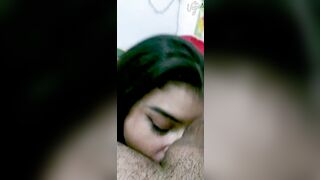 Slutty Hispanic gets her throat fuck hard!