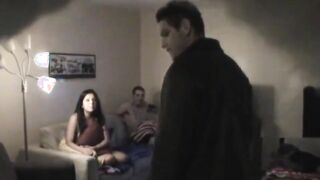 Bae Bae had sex with guy and get caught by her BF