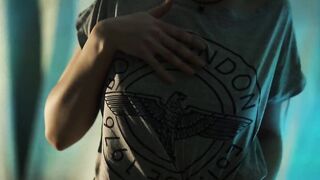 Soak twat finger masturbation