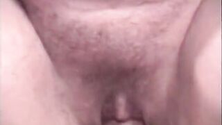 Blonde deepthroats penis on her knees