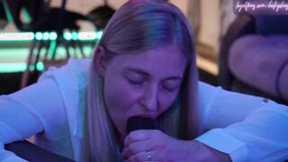 Cuckold hubby watches young blonde fiance with a big black cock