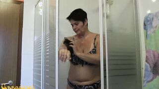 Annadevot - LONG TITTED into the shower