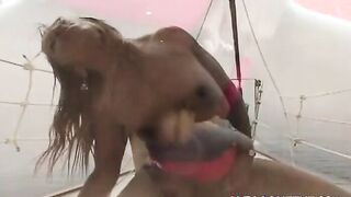 hot african sluts is plowed by huge white penis