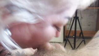 fellatio after sitting on a dick, ride and ending doggy style five