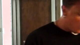 Stud fucks red haired bitch into her vagina and booty