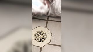 Best friends Italian mum shaving her twat
