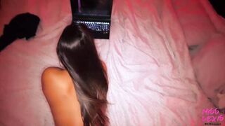 Netflix and Chill with my Neighbour - Finished inside Cumshot