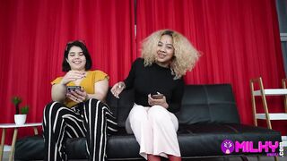 Venezuelan lesbians eat vagina and masturbate