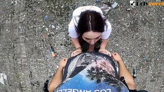 Painted graffiti and get plowed right there