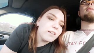 Spontaneous bj while driving