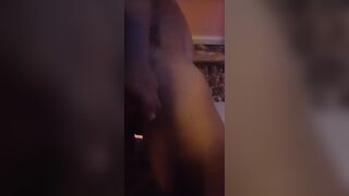 Bombshell blonde masturbating twat and booty