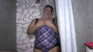 Annadevot - Inside SWIMSUIT under the SHOWER