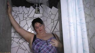 Annadevot - Inside SWIMSUIT under the SHOWER