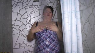 Annadevot - Inside SWIMSUIT under the SHOWER
