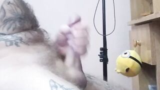 caught me jerking off and helped me cum #3
