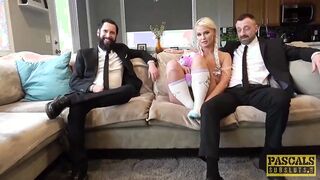 PASCALSSUBSLUTS - Big Tit Slave London River Dominated Into 3way