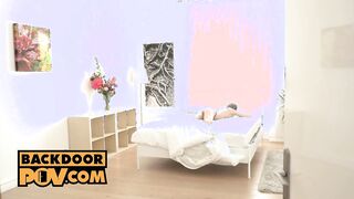 ItsPOV - Beauty Blonde 18 year old Kira Thorn Enjoying anal banged! sesh