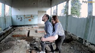 Draws graffiti, blows and fucks with a fake-dick
