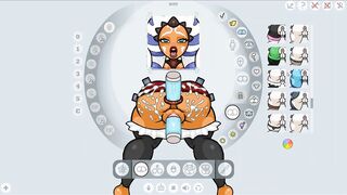 Fap Wall 0.7 Christmas PornPlay Animated game Ep.one Ahsoka sex