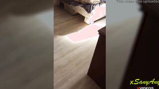 CUMming on Step Sister's blonde Hair while she was Having Fun