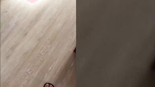 CUMming on Step Sister's blonde Hair while she was Having Fun
