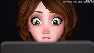 Long Hero 3d Cartoon Fucking Aunt Cass Jugs